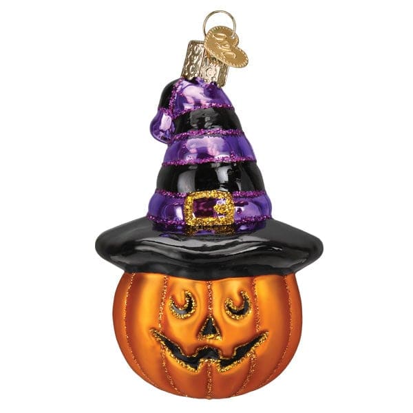 Witch Pumpkin Ornament Cheap Sale Free Shipping