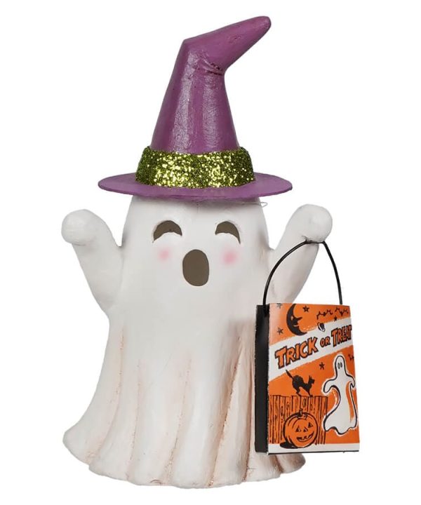 Witchy Ghost with Treat Bag Manchester For Sale