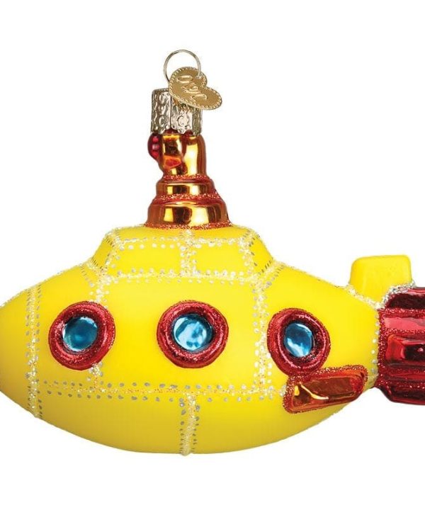 Yellow Submarine Ornament Clearance Clearance