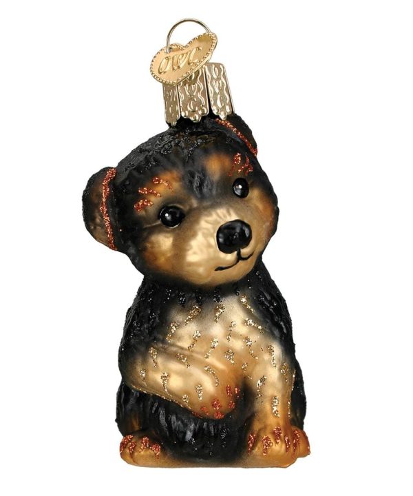 Yorkie Puppy Ornament View Cheap Online