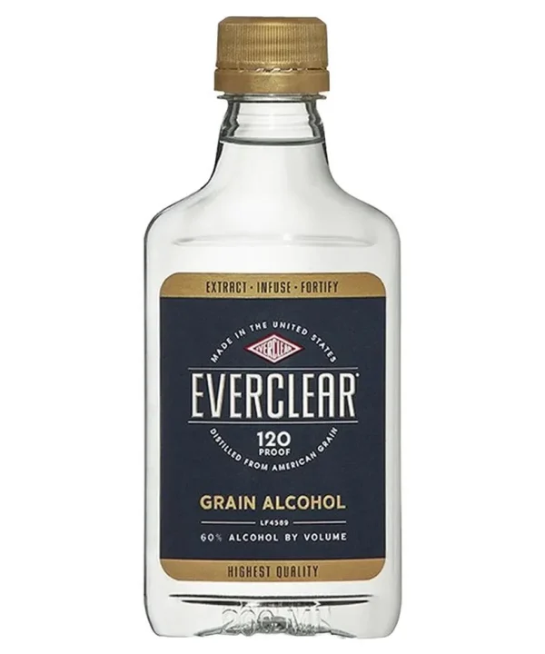 Everclear 120-Proof Grain Alcohol (200ML)