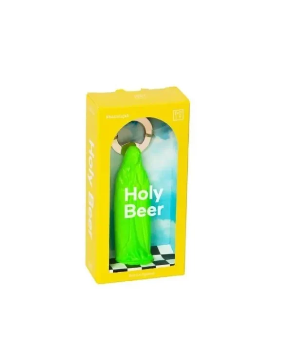 Holy Beer Bottle Opener in green