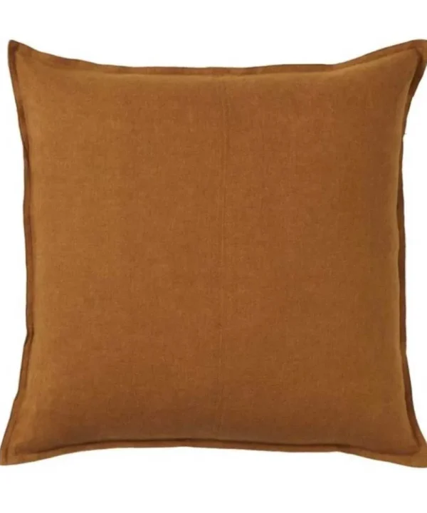 Como Linen Cushion Cover 50cm in spice