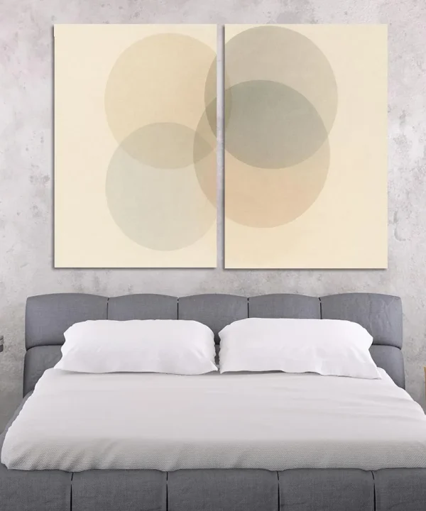 Echo Chamber of Silent Reveries 2 Piece HD Canvas Wall Art