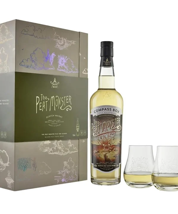 Compass Box 'The Peat Monster: Gift Set' Blended Scotch Whisky (750ML)