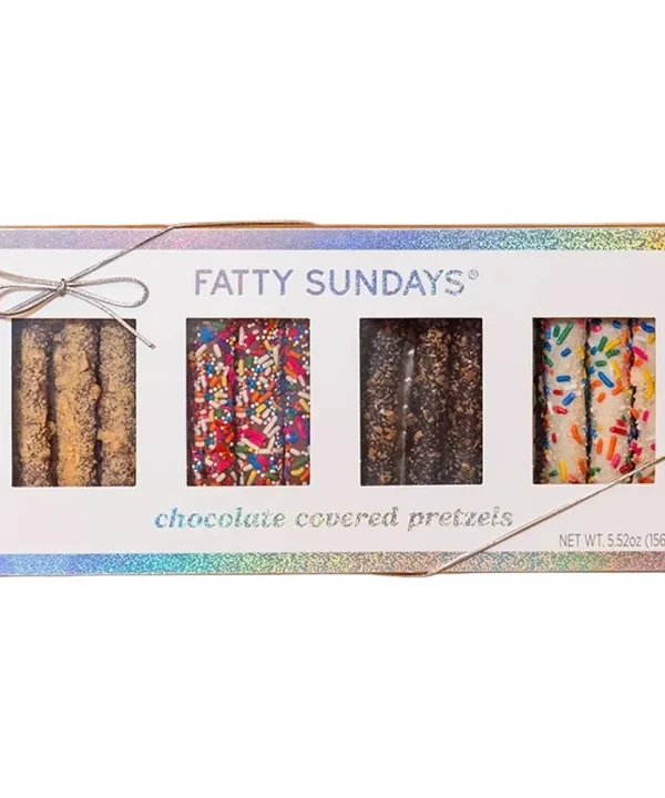 Fatty Sundays 'Best Sellers Gift Set' Chocolate Covered Pretzels (4CT)