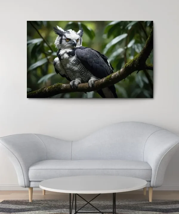 The Regal Harpy Eagle The Forest Monarch 1 Piece HD Canvas Wall Art