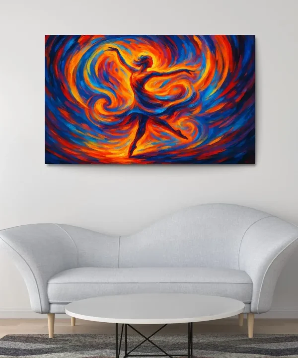 Dance of the Boundless Spirit 1 Piece HD Canvas Wall Art
