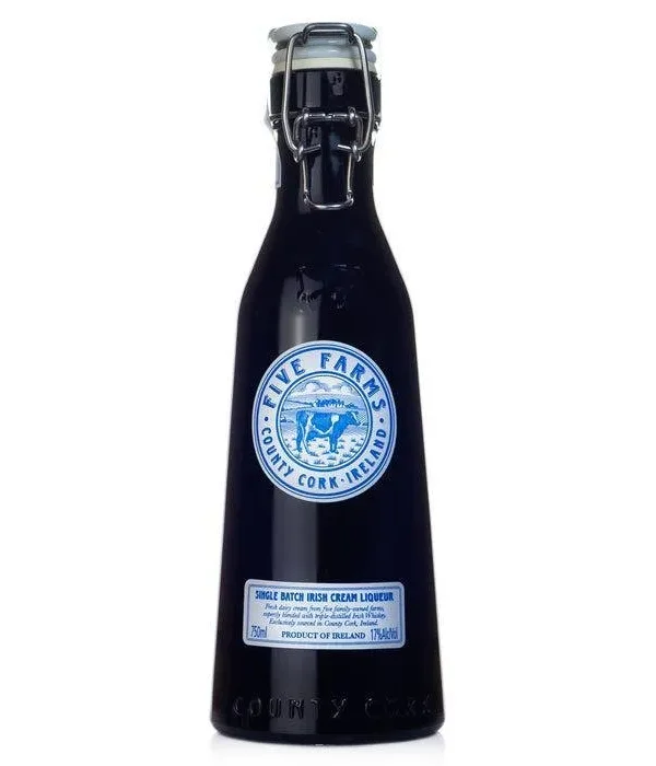 Five Farms Single Batch Irish Cream Liqueur (750ML)