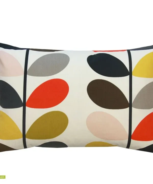 Multi Stem Cushion Cover 60x40cm in tomato red