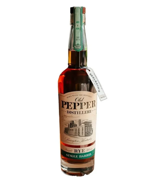 James E. Pepper 'Old Pepper' Single-Barrel Rye (750ML)