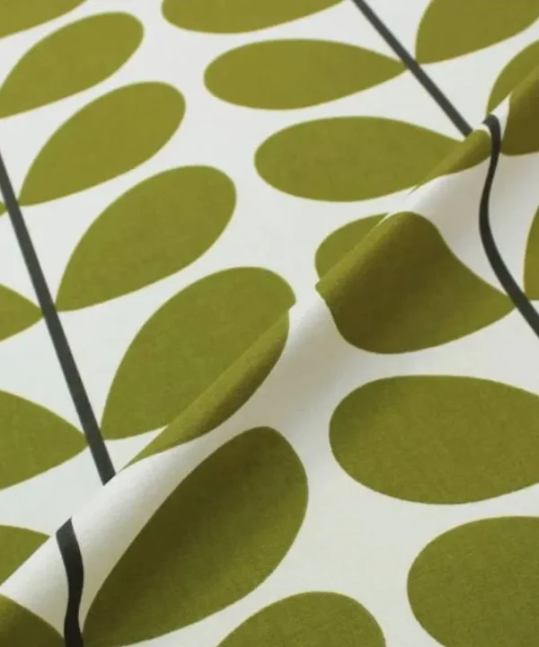 Two Colour Stem in olive fabric