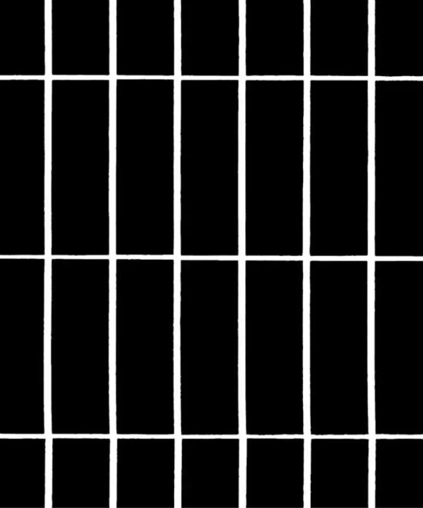 Tiiliskivi Fabric in black, white