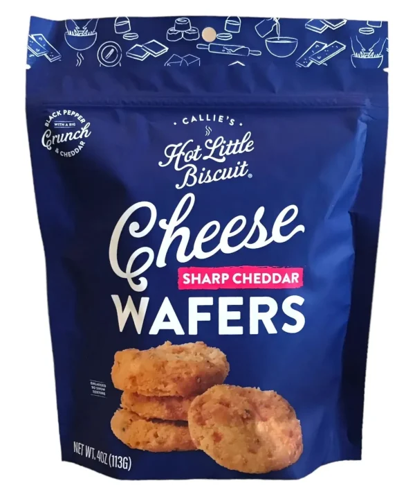 Callie's Biscuits 'Sharp Cheddar' Cheese Wafers (4OZ)