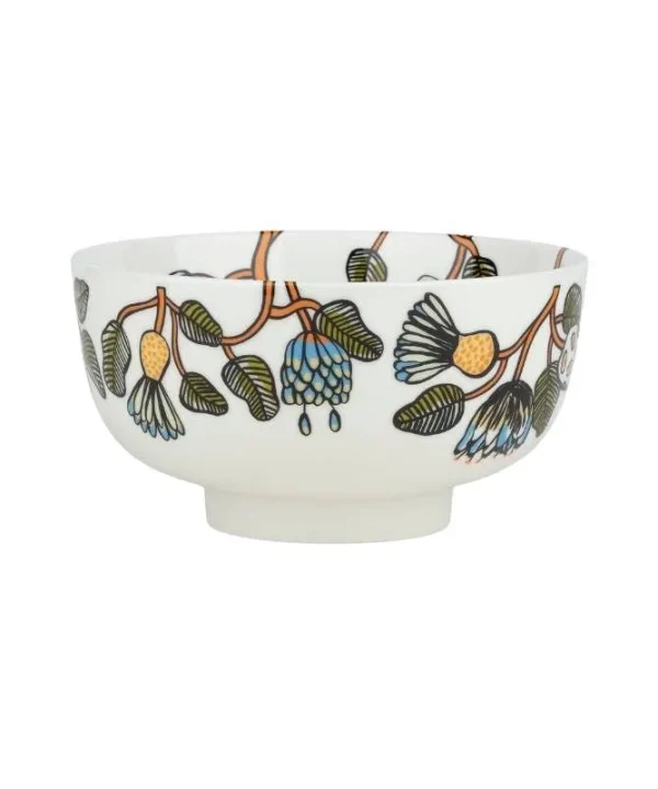 Tiara Bowl 1.5l in white, warm orange, green