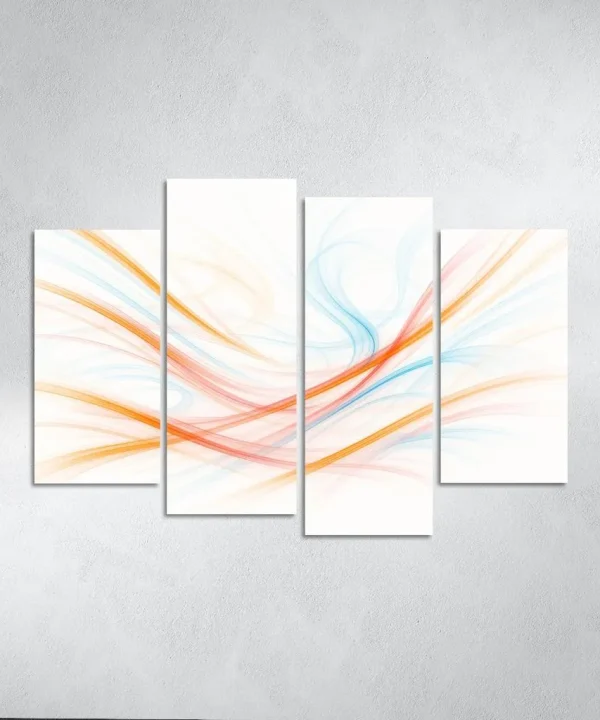 Flight of the Transient Mind 4 Piece HD Canvas Wall Art