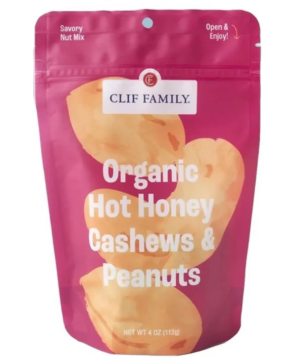 Clif Family Winery & Farm Organic Hot Honey Cashews & Peanuts (4OZ)