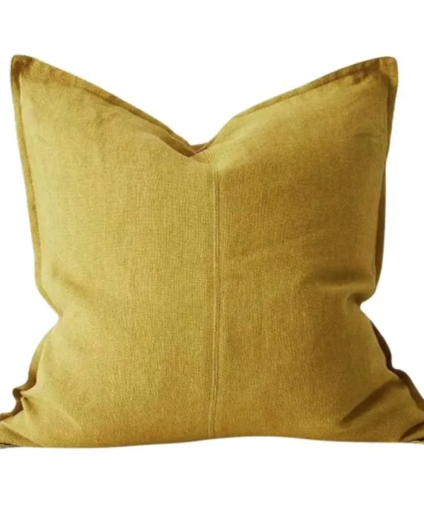 Como Linen Cushion Cover 50cm in moss