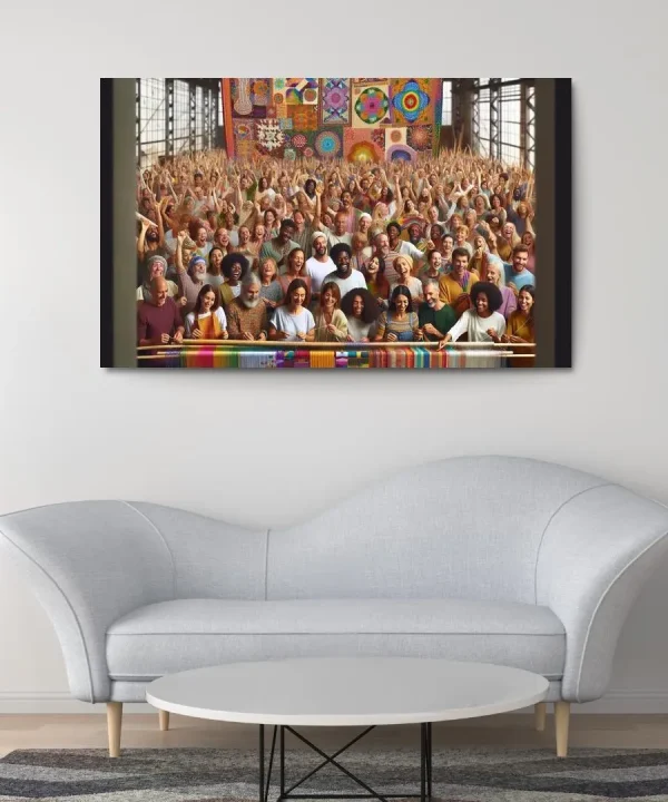 The Fabric of Existence 1 Piece HD Canvas Wall Art