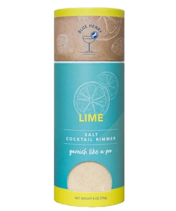 BlueHenry 'Lime' Cocktail Rimming Salt (6OZ)