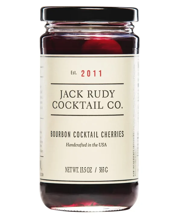Jack Rudy Cocktail Co Bourbon Cocktail Cherries (13.5OZ)