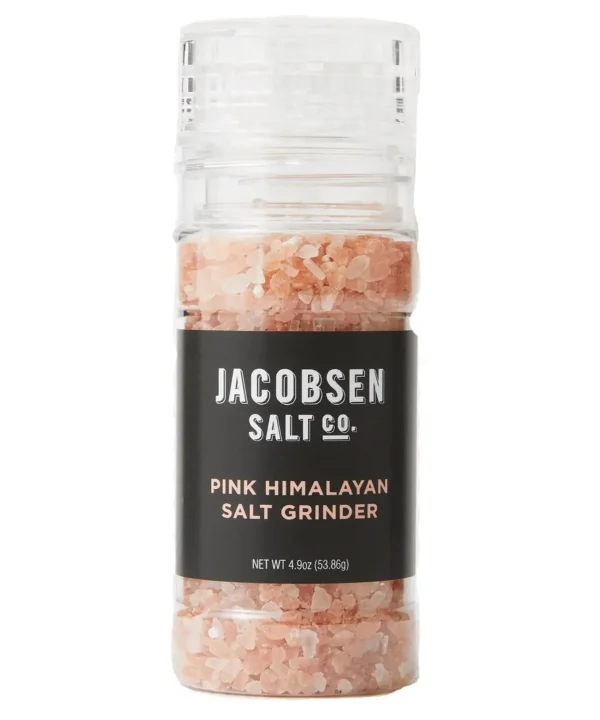 Jacobsen Salt Co Pink Himalayan Salt Grinder (3.45OZ)