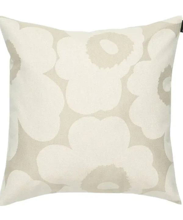 Unikko Cushion Cover 50cm in beige, off white