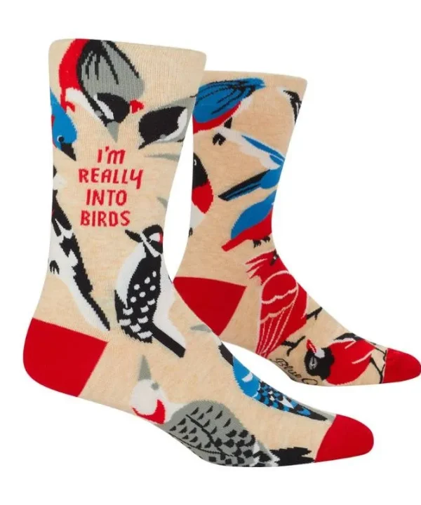 Mens Socks Really Into Birds