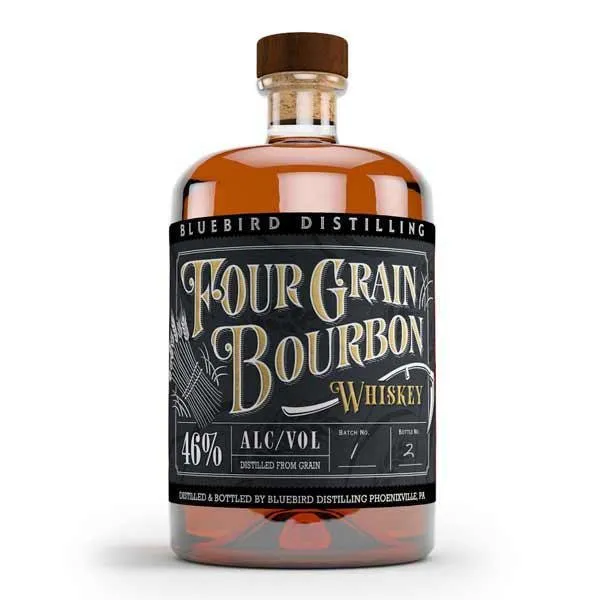 Bluebird Distilling Four Grain Bourbon (750ML)
