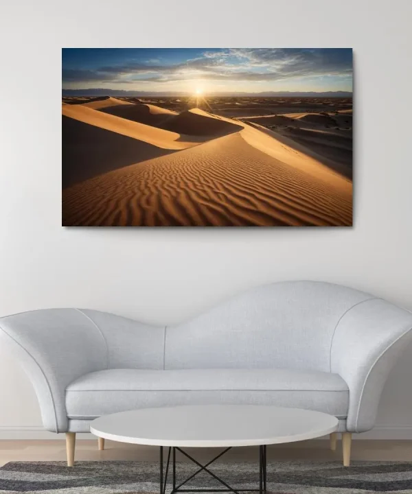 The Enigmatic Beauty of Desert Landscapes 1 Piece HD Canvas Wall Art