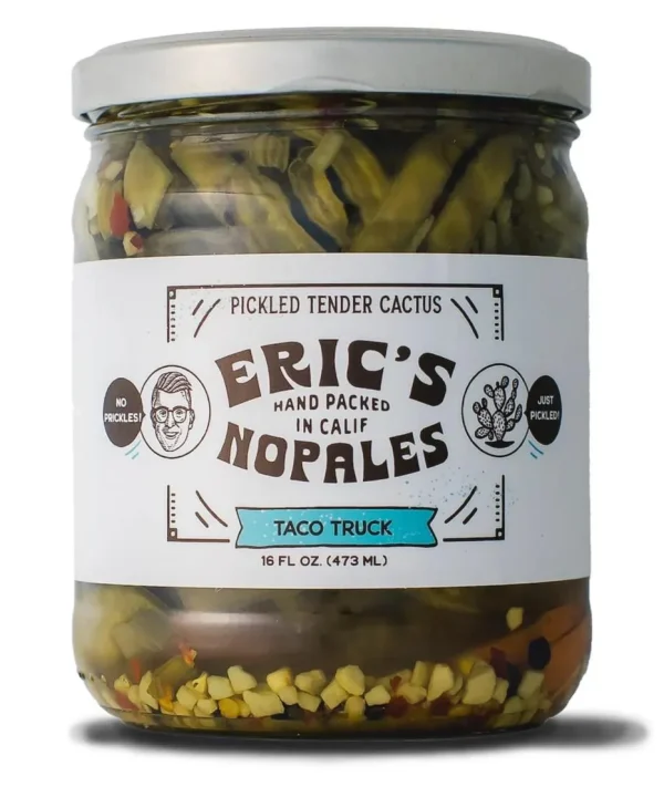 Eric's Nopales 'Taco Truck' Pickled Tender Cactus (16OZ)