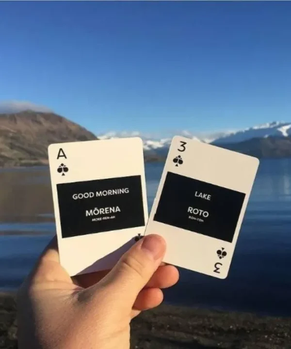 Te Reo Maori Lingo Playing Cards