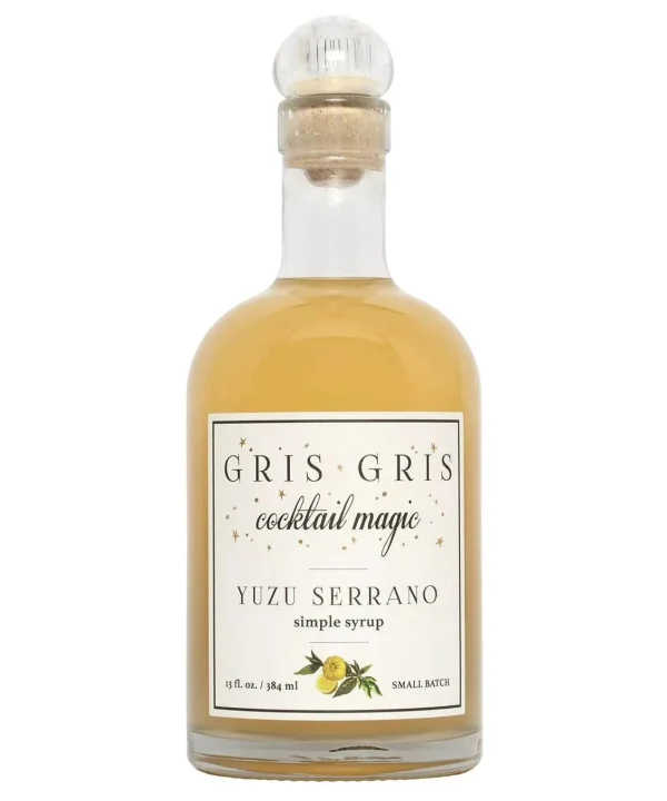 Gris Gris Cocktail Magic 'Yuzu Serrano' Simple Syrup (13OZ)