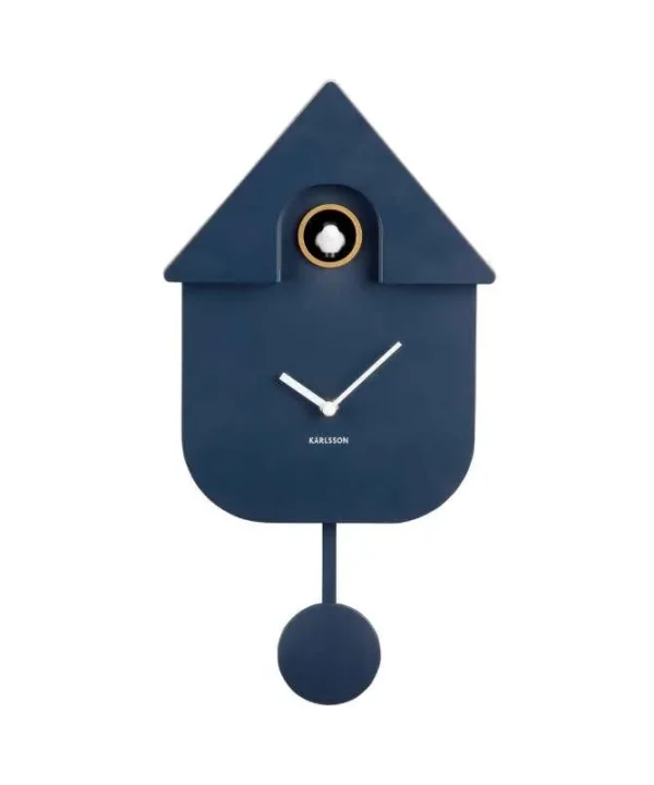 Modern Cuckoo Clock dark blue