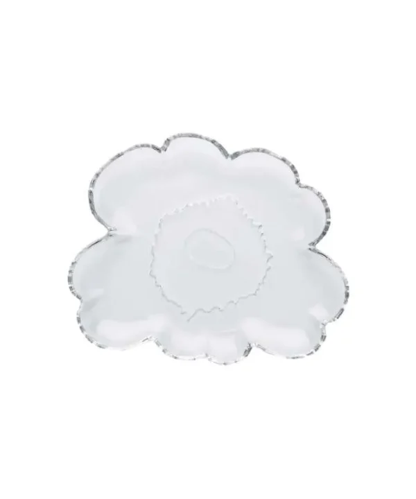 Unikko Glass Plate 20cm in clear