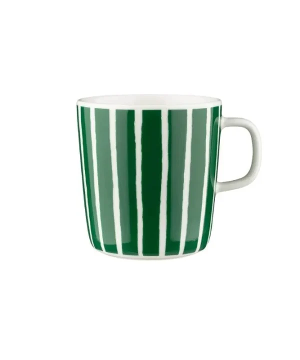 Oiva Piccolo Mug 400ml in white, green