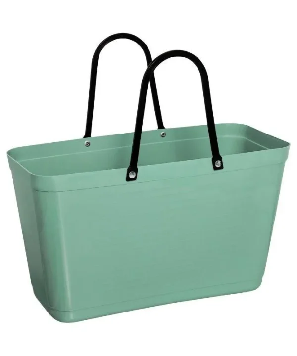 Hinza Green Plastic Bag in olive