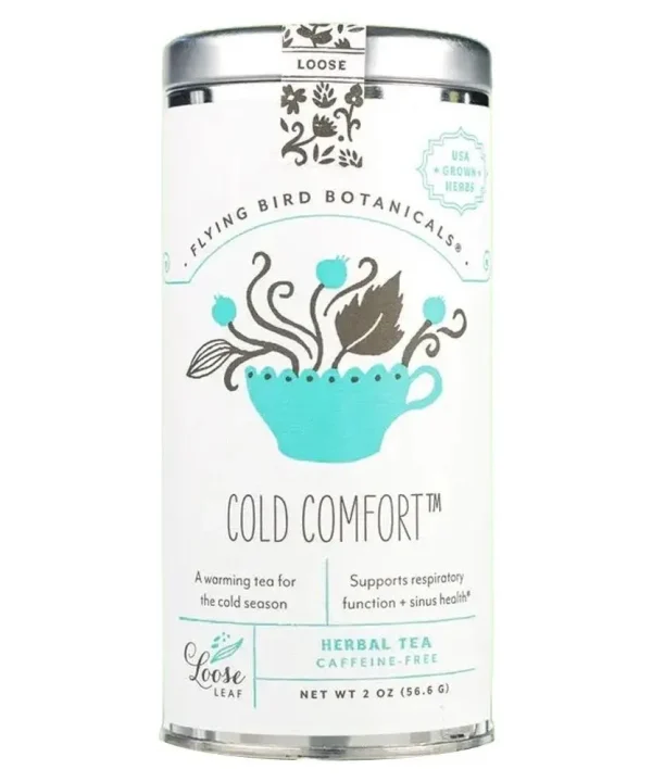 Flying Bird Botanicals 'Cold Comfort' Herbal Tea Blend (6CT)