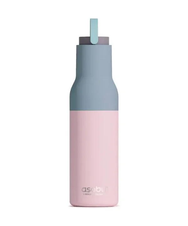 Metro Bottle 650ml in pastel pink