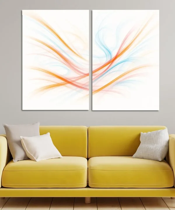 Flight of the Transient Mind 2 Piece HD Canvas Wall Art