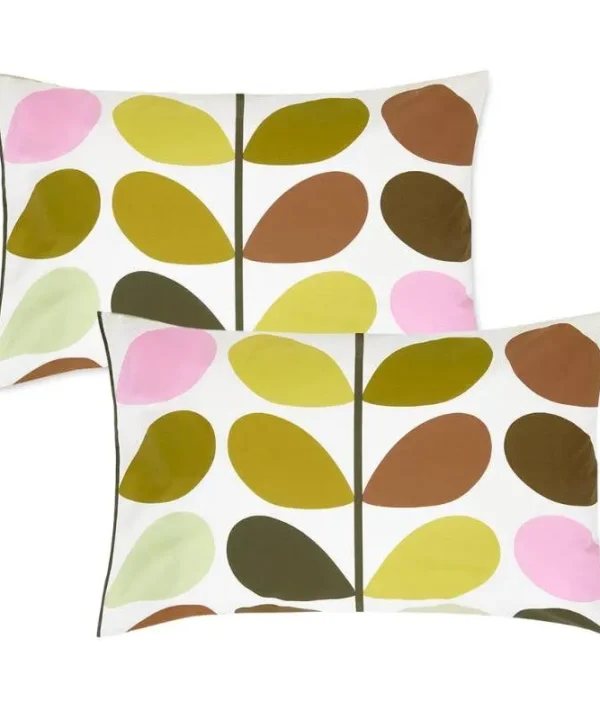 Multi Stem Pillowcase Pair 50x75cm in spring