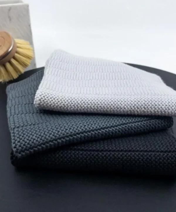 Manhattan Organic Knitted Dishcloths set of 3