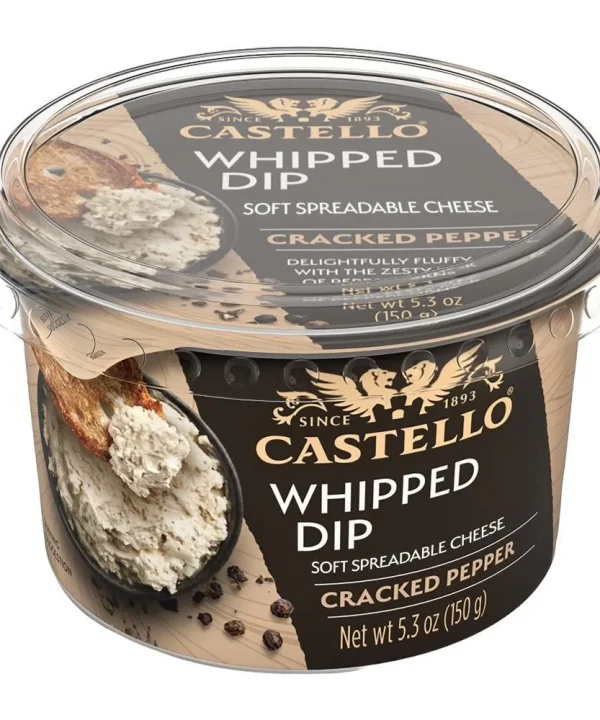 Castello 'Cracked Pepper' Whipped Dip (150G)