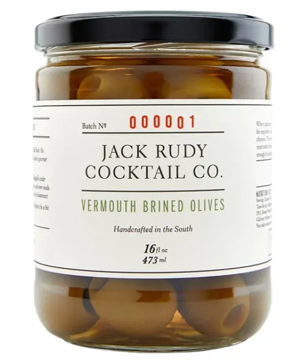 Jack Rudy Cocktail Co Vermouth Olives (16OZ)
