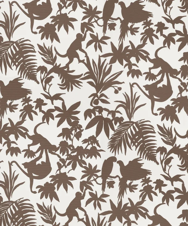 T15860 | Islander, St. Kitts, Brown Thibaut Wallpaper