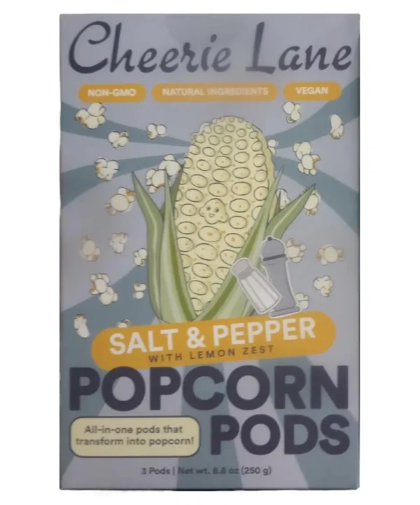 Cheerie Lane 'Salt & Pepper' Popcorn Pods (3CT)
