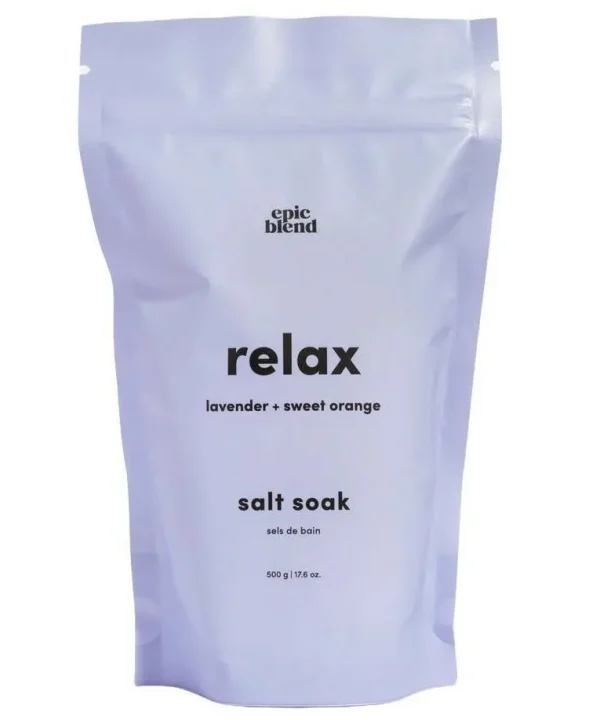 Epic Blend 'Relax' Salt Soak (17.6OZ)