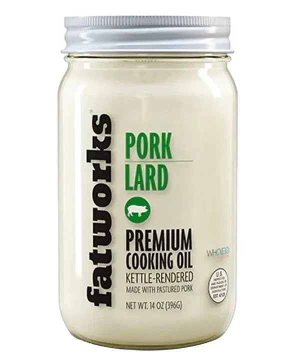 Fatworks Pasture Pork Lard Premium Cooking Oil (14OZ)