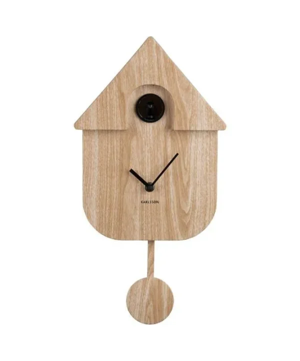 Modern Cuckoo Clock light wood