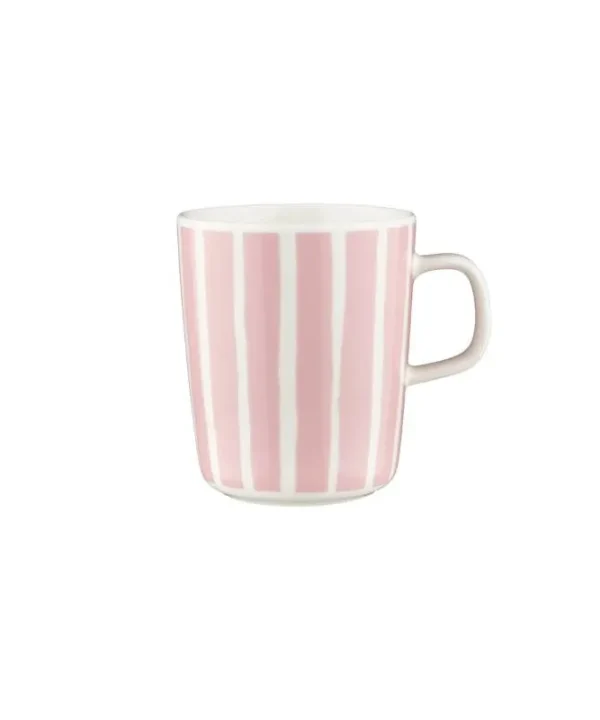 Oiva Piccolo Mug 250ml in white, light pink